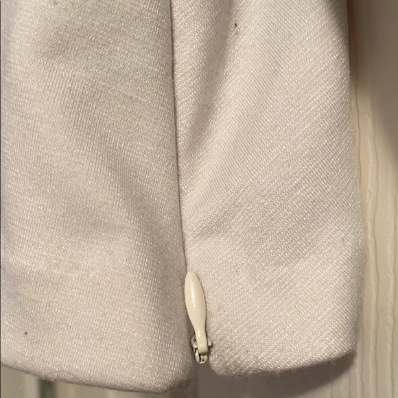 Grey and Cream peplum top good condition - Picture 3 of 6